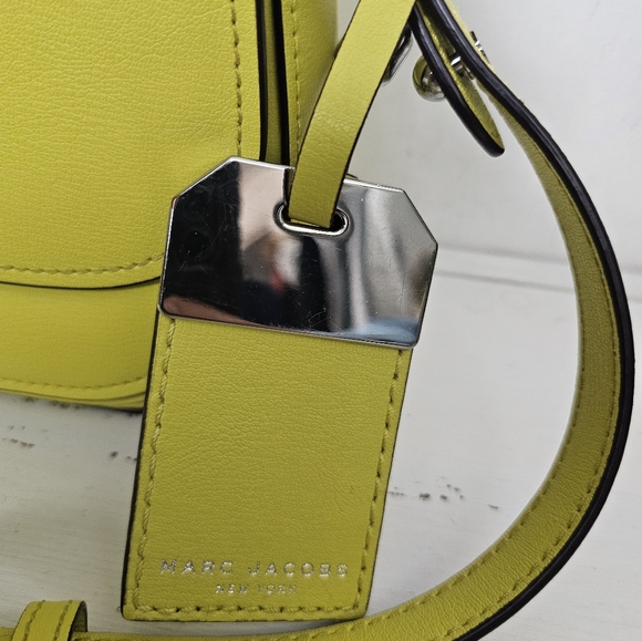 Marc Jacobs Mini Rider Bag Cross Body Green Leather - Picture 8 of 10